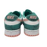 Nike  Dunk Low Snakeskin Green Coral Lace Up Low Top Athletic Sneakers Shoes 9 Photo 2