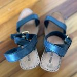 Miu Miu  Vintage Leather Platform Wedges Size 37.5/7 Photo 3