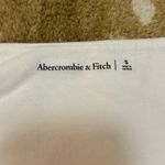 Abercrombie & Fitch white long sleeve snap bodysuit women’s size small Photo 6