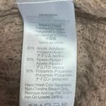 Madewell  Women's Brown Cable Knit Long Sleeve Button Up Cardigan Sweater Top XXL Photo 3