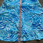 Icikuls Blue & White Patterned Golf Tennis Skort XS Photo 5