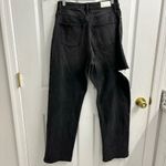 Hollister  Ultra High Rise Dad Jeans 27 Black NWT Women’s 5R Side Slit Photo 4