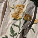 Pretty Little Thing NWT BEIGE WOVEN EMBROIDERED FLORAL CORSET Photo 5