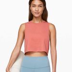Lululemon • Muscle Love Crop Tank Rustic Coral Photo 1