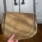 Ramy Brook Camile Snake Embossed Suede Leather Crossbody 🤎 Photo 2