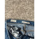 Levi's levi’s premium denim wedgie straight button fly distressed ripped jean womens 25 Photo 3