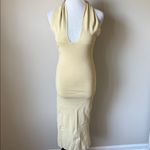 We Wore What  Halter Midi Dress NWT Photo 3