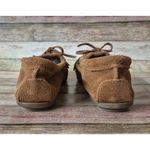 Minnetonka Women's Brown Slip On Southwest Moccasins Shoes Size 9 Embroidered Photo 6