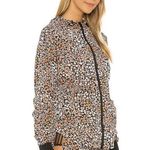 Free People FP Movement Printed Run Wild Jacket in Leopard S Leopard Animal EUC Photo 1