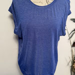 Lululemon Women's Gait Keeper Short Sleeve Heathered Blue Athletic Top 10 Photo 0