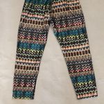 Prism sport Capri patterned leggings Green Photo 5