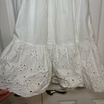 En Saison Juliet Eyelet Puff Sleeve Mini Dress White Photo 7