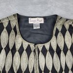 Laurence Kazar  Women's Evening Jacket Blazer Silk Embroidered Petite Size L PL Photo 11