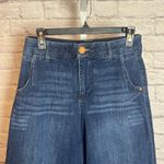 Democracy  Women's 4 Blue Absolution Wide Leg Cropped Jeans Cleanfit Chic Photo 1