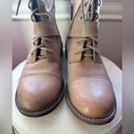 Lucky Brand NWOT  Nolan Beige Combat Boots Photo 5