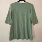 Toad & Co Blue Gray Stripe 3/4 Sleeve Pullover Top Women's size Medium Photo 6