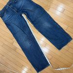ZARA  Straight / Wide Leg Denim Jeans Classic Blue Size 10 Photo 4