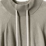 Varley Maceo 2.0 Sweatshirt in Taupe Gray 100% Cotton Size Medium Photo 1