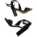 Giani Bernini Gianni Bini Elliah Block Heel Leather Heels / Sandals Black - 11M Photo 2