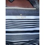 Kate Spade NWT Black & White Stripe Insulated Lunch Tote Bag Photo 2