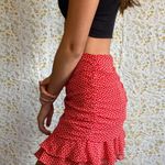 Native One Red Heart Skirt Size M Photo 1