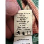 Love j Dress Womens Small Multicolor Striped Ribbed Knit Bodycon Button Front Photo 6