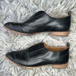 Frye Grace CVO black leather oxford flats women’s size 7 Photo 6