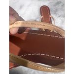 Tory Burch  Leather Logo Thong Sandals – Tan/Beige – Women’s 8M – Made in Brazil Photo 3