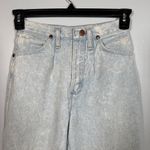 Wrangler Vintage Acid Wash High Rise Straight Leg Mom Jeans Made in USA 25x33 Photo 4