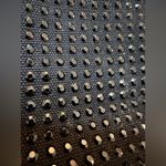 BCBGeneration  Black  Beaded Folded Soft Purse Clutch Handbag Photo 4