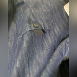 Rag and Bone  Dark Blue Jean Quilted Puffer winter Jacket size M Photo 10