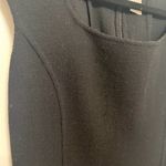 barney's new york Black Italian Knit Sheath Dress vintage size small Photo 7