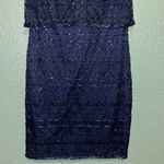 Laurence Kazar  Vintage Formal Beaded Dress Small Photo 4