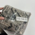 Madewell Sweater Womens XXS Beige Black Thornton Animal Print Alpaca Blend Photo 9