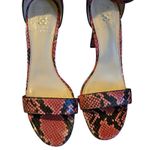 Vince Camuto  VC-Balindia Watermelon Retro Python Heels Size: 7.5 Photo 1