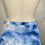 Rebecca Taylor Silk Shibori Handkerchief Skirt Blue Tie Dye Size US 6 Photo 7