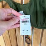 Abercrombie & Fitch Tie Strap Underwire Bikini Top Green Size Small Photo 8