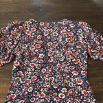 Boden Knit Floral Puff Sleeve V Photo 9