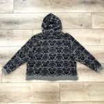Y2K Vintage Women's Plus Size Velour Zip Up Hoodie Black Gray Mickey Mouse 2XL Photo 7