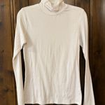 Active Basic White Turtleneck Photo 0