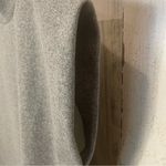 ZARA Mockneck Grey Textured Boxy Sleeveless Mini Dress -Gray Size L NWT Photo 4