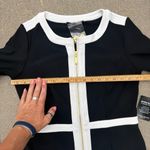 Boston Proper Beyond Travel Color Block PaneledBlack White Jacket NWT SMALL Photo 8