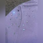 PINK - Victoria's Secret PINK Victoria’s Secret Long Sleeve Crew Neck Shirt Ombre with Rhinestones Photo 13