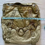 Isabella Fiore  Carina Gold Hobo, Shoulder Bag, Stainless Hardware Handba… Photo 5