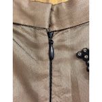 Arianna Black Mesh Floral Overlay Vintage Maxi Skirt size 8 Brown Photo 5