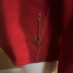 St. John  Sport by Marie Gray Red‎ Nautical Full Zip Blazer Size Small Photo 5