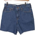 J.Crew Womens Mid-Length Short BK708 Blue Denim Casual Jean Shorts Size 26 NWT Photo 0
