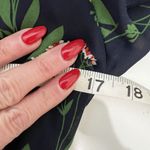 Roolee  Medium Dress Midi Navy Floral Long Sleeve Keyhole Detail Cottage Women’s Photo 10