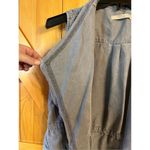 Max jeans  Vest Waterfall Drape Front Military Gray Tencel Utility Medium (3015) Photo 1