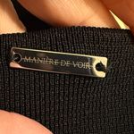 Maniere De Voir Manière De Voir Black Knitted High Waisted Leggings Size Medium Photo 14